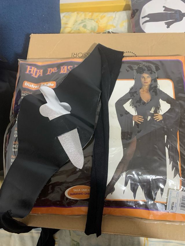 Disafraz de mujer de hija de las tinieblas