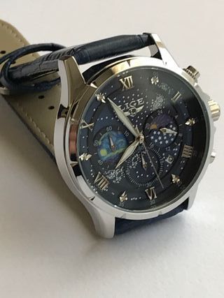 Orologio polso Uomo Donna Stellato con fasi lunari