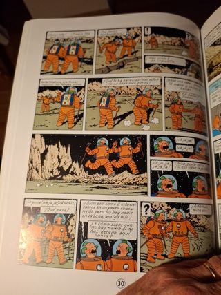 3 libros de sventuras de Tintín (3 libros)