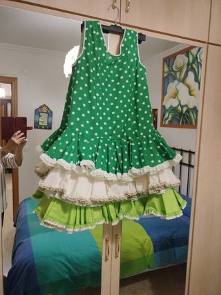 Vestido de gitana de niña