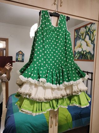 Vestido de gitana de niña