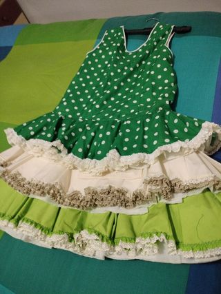 Vestido de gitana de niña