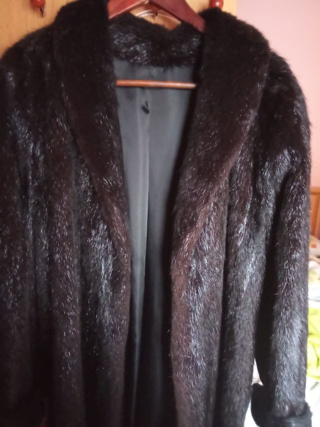 Abrigo pelo auténtico