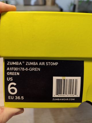ZAPATILLA ZUMBA AIS STOMP
