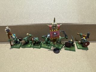 Warhammer goblins metal pintados