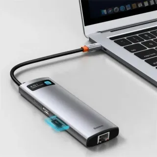 Hub Adaptador 8-in-1-3xUSB3.0-MacCompatible
