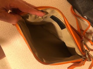 Bolso piel italiano