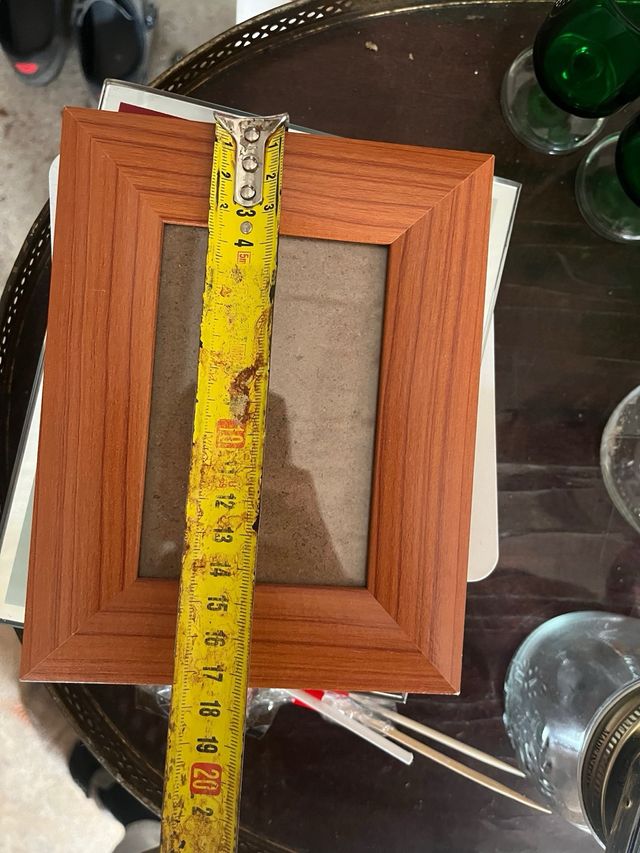 Cornice portafoto da tavolo piccola in legno