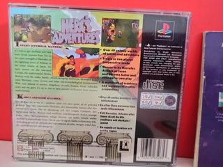 HERC'S ADVENTURES PS1 PSX PAL UK COMPLETO