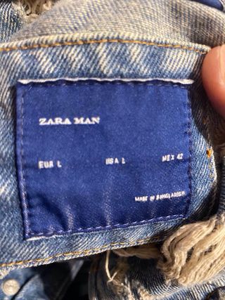 Chaqueta Vaquera Zara