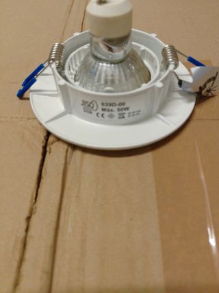 Aro luz circular basculante