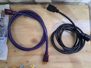 Lote de cables LAN y HDMI
