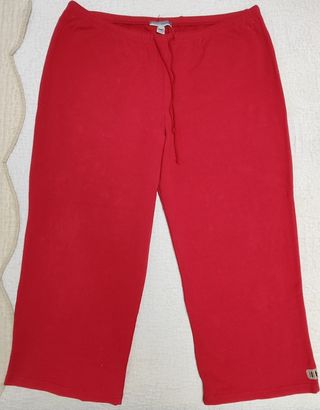 Pantalón mujer rojo