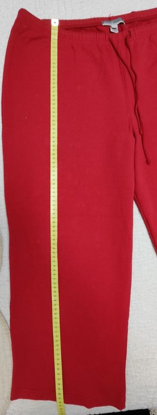 Pantalón mujer rojo