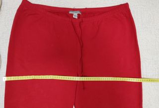 Pantalón mujer rojo