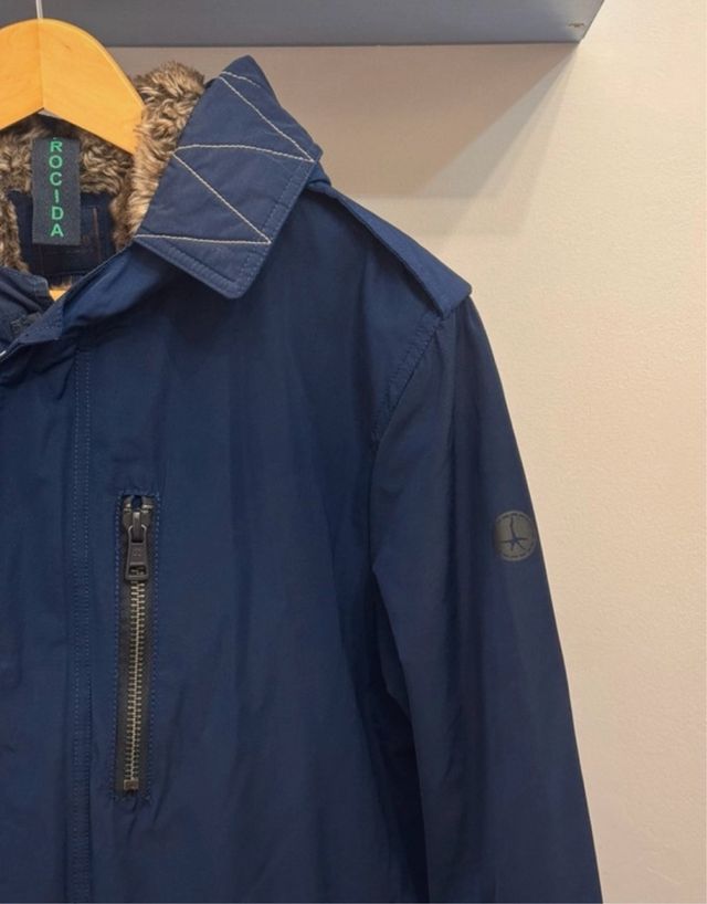 Parka azul de AT.P.CO