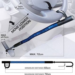  Antirrobo Coche Volante Pedal Flexible