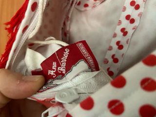 Traje de flamenca de lunares Ana Barroso