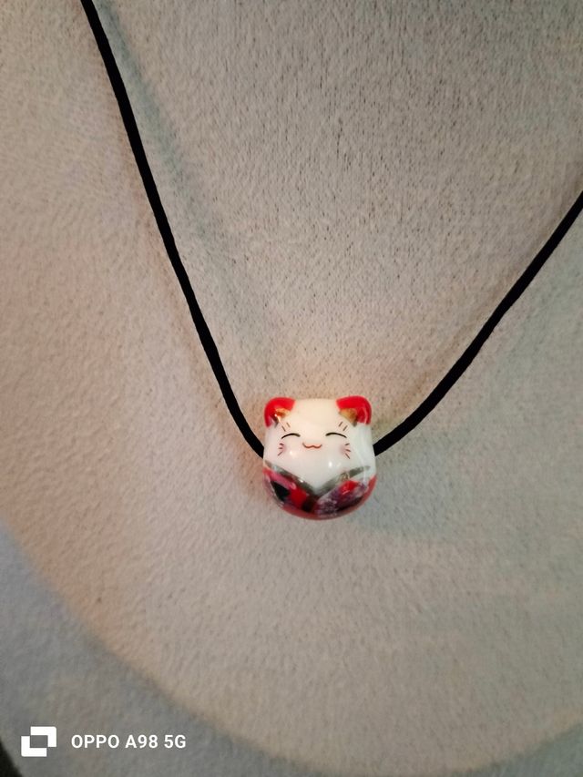 Collana gattino portafortuna 