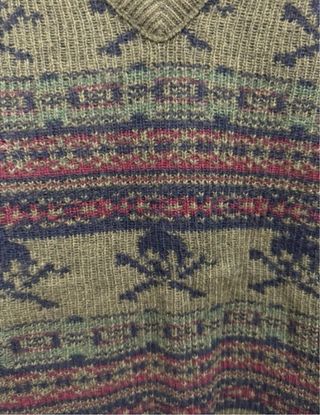 Jersey de lana verde de Scalpers