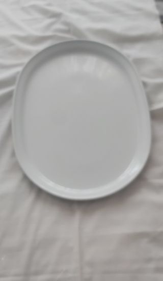 enorme bandeja o fuente de cerámica