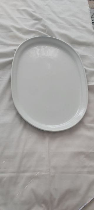 enorme bandeja o fuente de cerámica