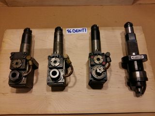 Mandrini motorizzati cnc 90°