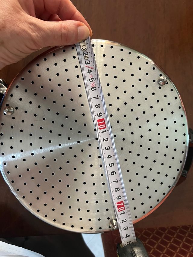 Scolapasta in acciaio