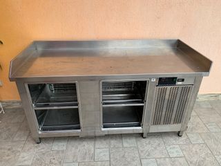 Banco frigo in acciaio