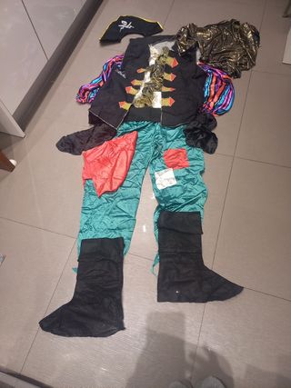 Disfraz pirata adulto talla L