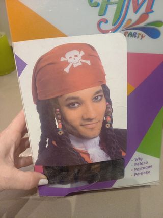 Peluca pirata