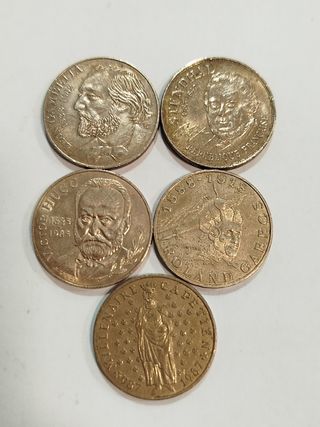 Lote de monedas conmemorativas deFrancia