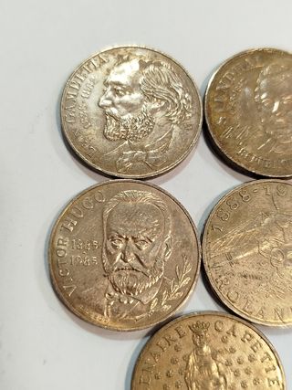Lote de monedas conmemorativas deFrancia
