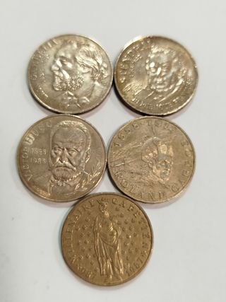 Lote de monedas conmemorativas deFrancia