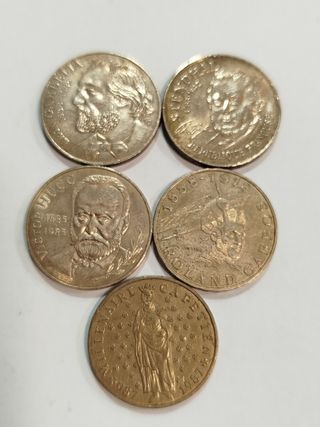 Lote de monedas conmemorativas deFrancia