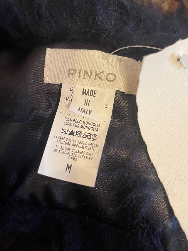 Collo in pelliccia di mongolia Donna