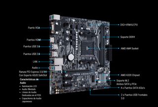 PLACA BASE ASUS PRIME A320MK