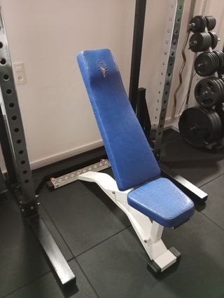 Banco reclinable gimnasio