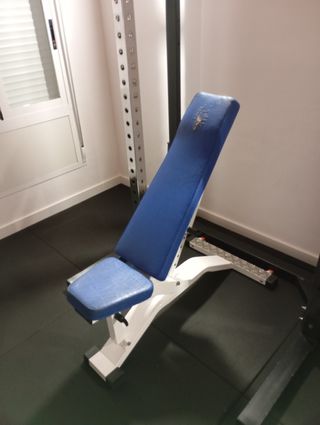 Banco reclinable gimnasio