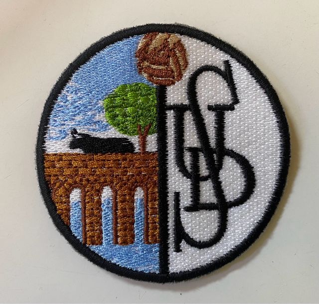 5 Parches bordados escudo Salamanca CF