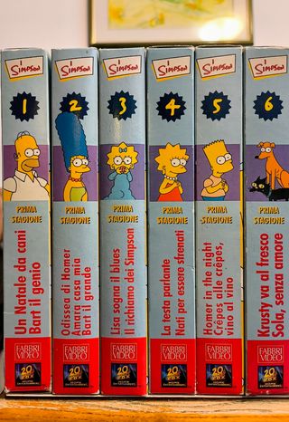 Collezione VHS "I Simpson"