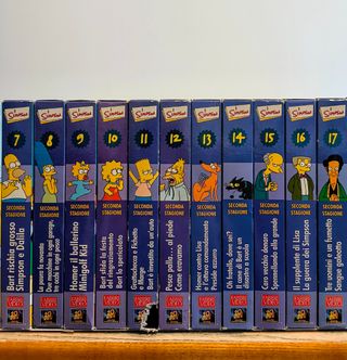 Collezione VHS "I Simpson"