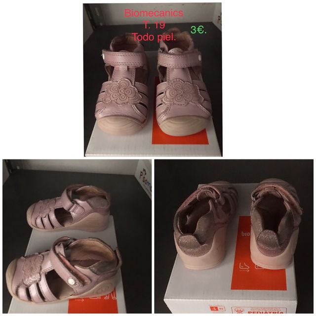 Diferentes Zapatos niña Talla 18 y 19.