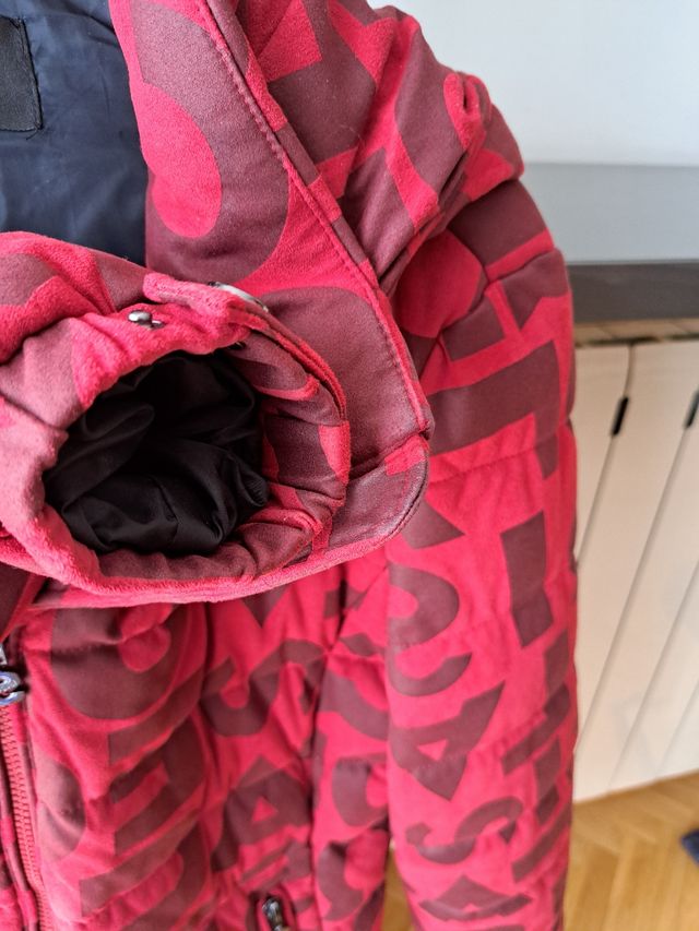 Abrigo chaquetón Desigual rojo