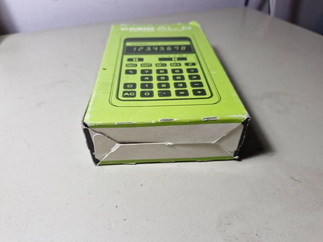Manual impreso Calculadora Casio AL-8