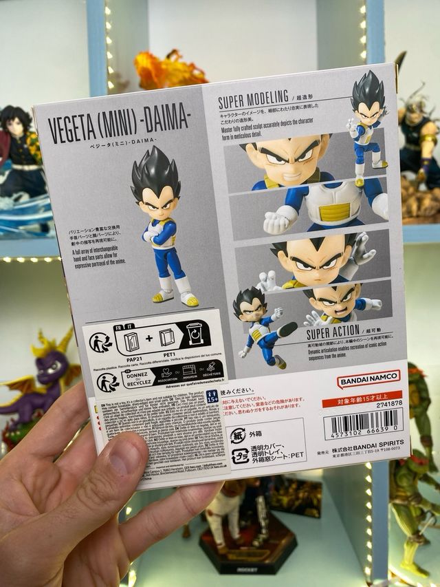 Vegeta mini dragon ball daima shf 