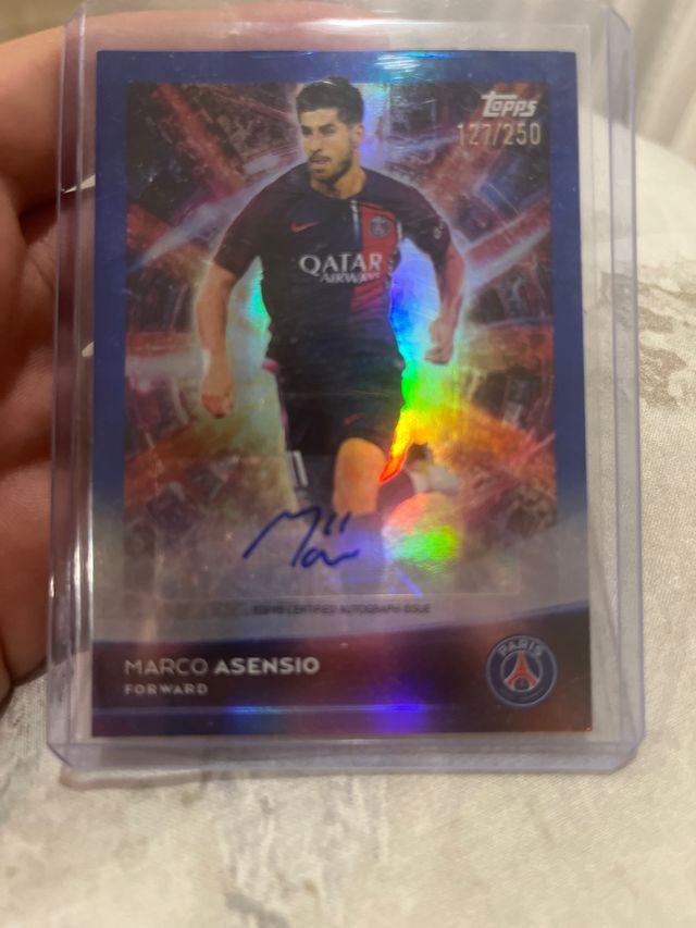Autografo original Marco Asensio