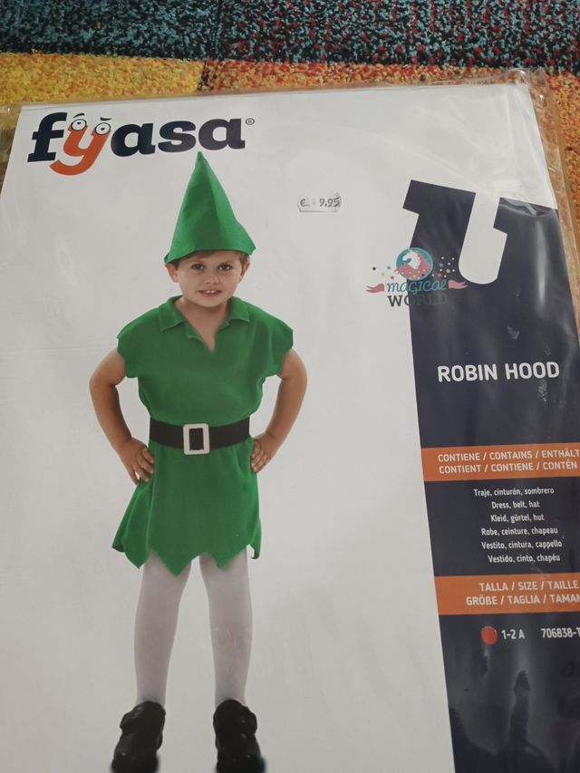 Disfraz Robin Hood O Piter Pan