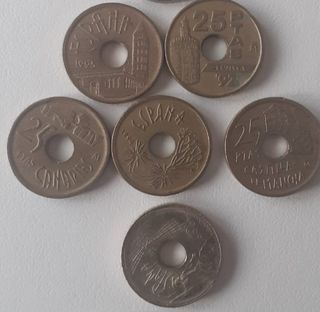 Monedas 25 Pesetas