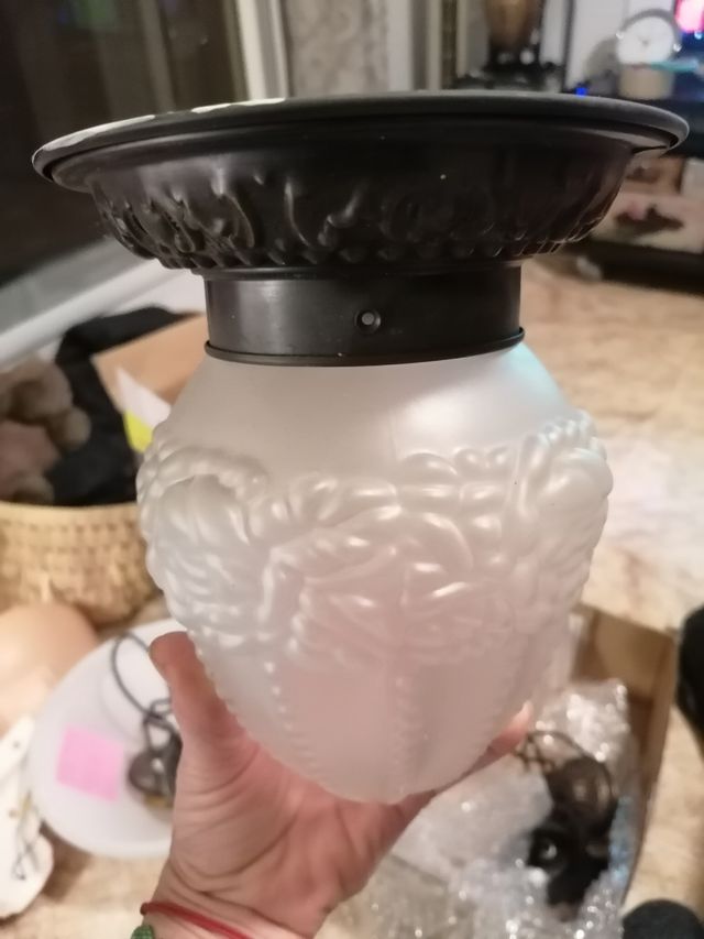 Lámpara aplique de techo retro